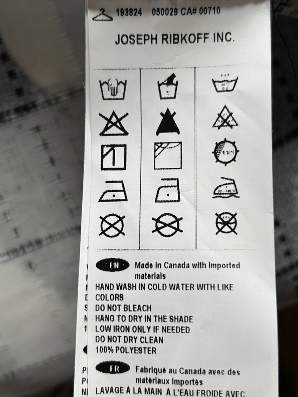 Joseph Ribkoff Art To Wear Black White Abstract Dot Button-Front Jacket Size 14 - Picture 7 of 9